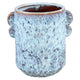Ptmd bloempot shay hoog l blauw 18 cm | 8 stuks