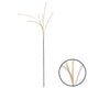 Ramo artificiale Countryfield con 6 pennacchi marrone chiaro 112 cm | 24 pezzi