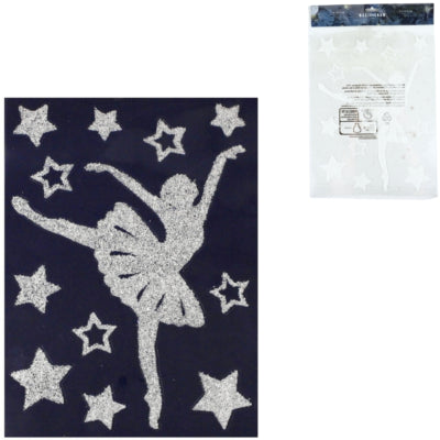 Vetrofania ballerina 40 cm | 24 pezzi
