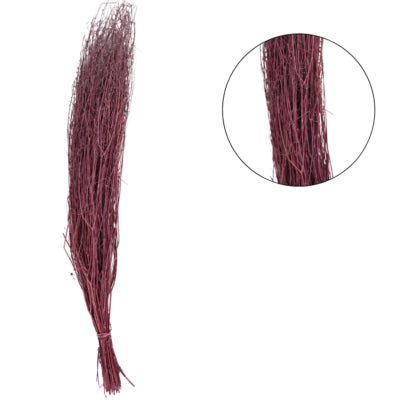 Fascio di coriandolo essiccato rosa 70 cm | 36 pezzi