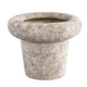 Ptmd bloempot relandi xl grijs 35 cm | 2 stuks
