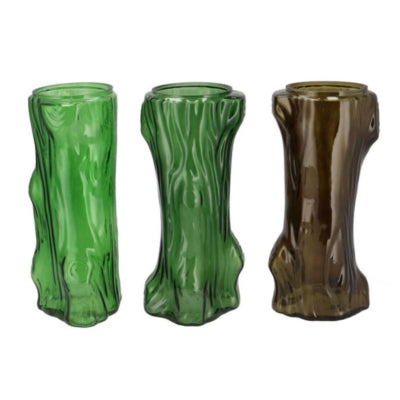 Daan kromhout vaas tree groen 14 cm 3 assorti | 12 stuks