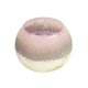 Portacandela Countryfield Katica in vetro rosa color argento antico m 10 cm | 12 pezzi