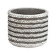 Vaso da fiori serie raf grigio 7,5 cm | 24 pezzi