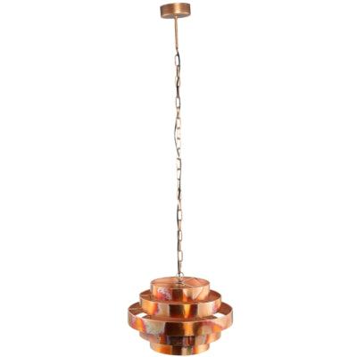 Lampada a sospensione Ptmd zanth color rame 42 cm | 2 pezzi