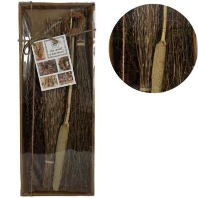 Confezione regalo fiori secchi 58 cm | 12 pezzi