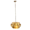 Ptmd hanglamp zanth goudkleurig 52 cm | 2 stuks