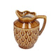 Vaso boa in legno curvato Daan con manico marrone scuro 21 cm | 4 pezzi