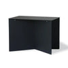 Hkliving (r) mesa auxiliar rectangular negra 55 cm | 2 piezas