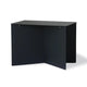 Tavolino Hkliving (r) rettangolare nero 55 cm | 2 pezzi