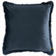 Cuscino Ptmd nous velluto blu 60 x 60 cm | 4 pezzi