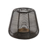 Ptmd windlicht jaden s zwart 25 cm | 2 stuks