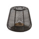 Lanterna Ptmd Jaden S Nera 25 cm | 2 pezzi