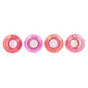 Daan kromhout vaas nova roze 17 cm 4 assorti | 8 stuks