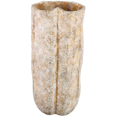 Ptmd vaso da fiori Roddie alto m crema 49 cm | 2 pezzi