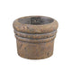 Ptmd bloempot helena s bruin 12 cm | 12 stuks