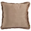 Cuscino Ptmd nous velluto tortora 60 x 60 cm | 4 pezzi