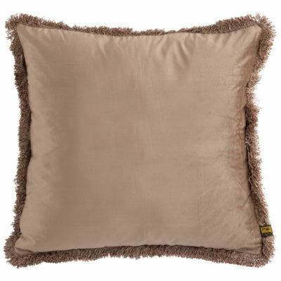 Cuscino Ptmd nous velluto tortora 60 x 60 cm | 4 pezzi