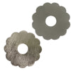 Anello per candela Stjernsund loua fiore color argento 9,3 cm | 24 pezzi