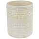 Countryfield theelichthouder nelle l crème 12,5 cm | 12 stuks