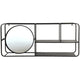 Appendiabiti da parete Countryfield Ascona Nero 98 cm | 2 pezzi