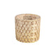 Ptmd bloempot settlers honeycomb crème xs 9 cm | 24 stuks