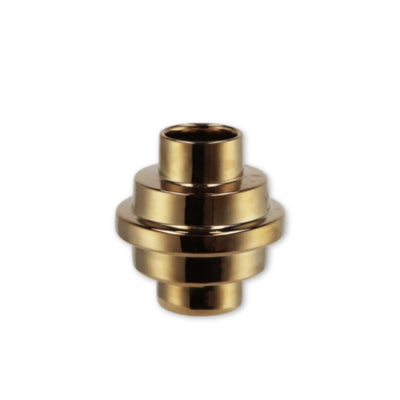 Vaso Daan Benthout scale oro lucido 15 cm | 6 pezzi