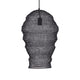 Lampada a sospensione Ptmd miko s nera 50 cm | 2 pezzi
