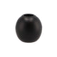 Candeliere Daan in legno curvato dobra sfera nero 6 cm | 12 pezzi