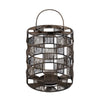 Ptmd lanterna stenn s metallo color ottone 30 cm | 2 pezzi