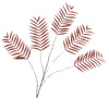 Daan kromhout kunstblad palm bruin 125 cm | 6 stuks