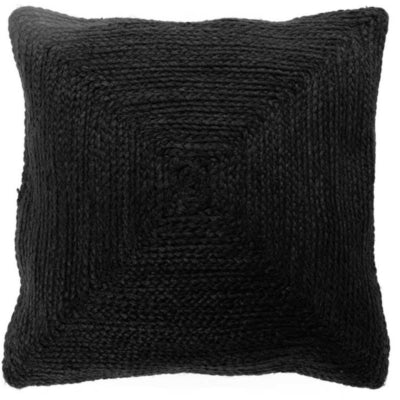 Cuscino da soggiorno unico Rana nero 45 x 45 cm | 6 pezzi