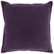 Cojín living único mae violeta oscuro 45 x 45 cm | 6 piezas