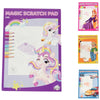 Craft universe kras kleurboek a5 4 assorti | 36 stuks