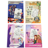 Craft universe a5 kleurboek met stickers 4 assorti | 24 stuks