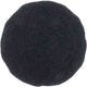 Cojín living único rana negro 40 cm | 6 piezas