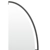 Espejo de pared Len-fra salem negro 60 cm | 2 piezas
