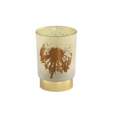 Lampada da tavolo Ptmd Besh s a batteria color oro 12,5 cm | 6 pezzi