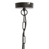 Light living hanglamp kasper zwart 55 cm | 2 stuks