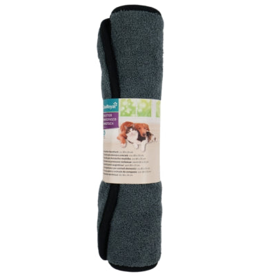 Zooroyal huisdier handdoek grijsblauw 80 x 35 cm | 8 stuks