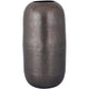 Vaso Ptmd yourne l grigio alluminio 34 cm | 6 pezzi