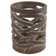 Portacandele Countryfield Redmon L Marrone 15 cm | 12 pezzi