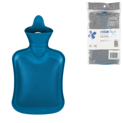 Borsa dell'acqua calda Relaxdays blu 1 l | 12 pezzi
