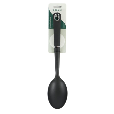 Cuchara de servir Sola negra 33 cm | 48 piezas