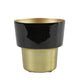 Vaso da fiori Countryfield Madina S nero 10 cm | 12 pezzi