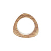Ptmd servetring tria hout 5 cm | 24 stuks
