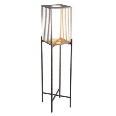 Lanterna Ptmd su asse standard l color oro 120 cm | 2 pezzi