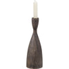 Portavelas de madera madera rosa 28 cm | 8 piezas