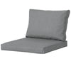 Cuscino lounge Madison grigio 73 x 73 cm | 3 pezzi