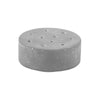 Houder droogbloemen cement grijs 8 cm | 48 stuks